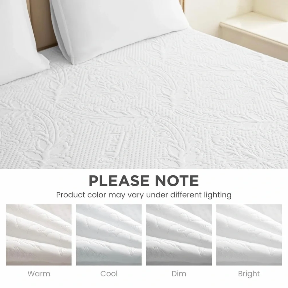 Waterproof White Mattress Protector